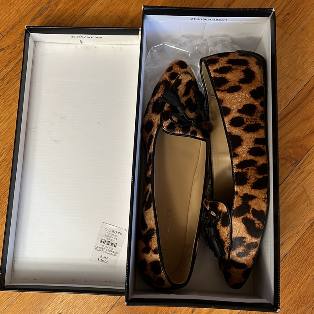 Talbots Animal print Loafers